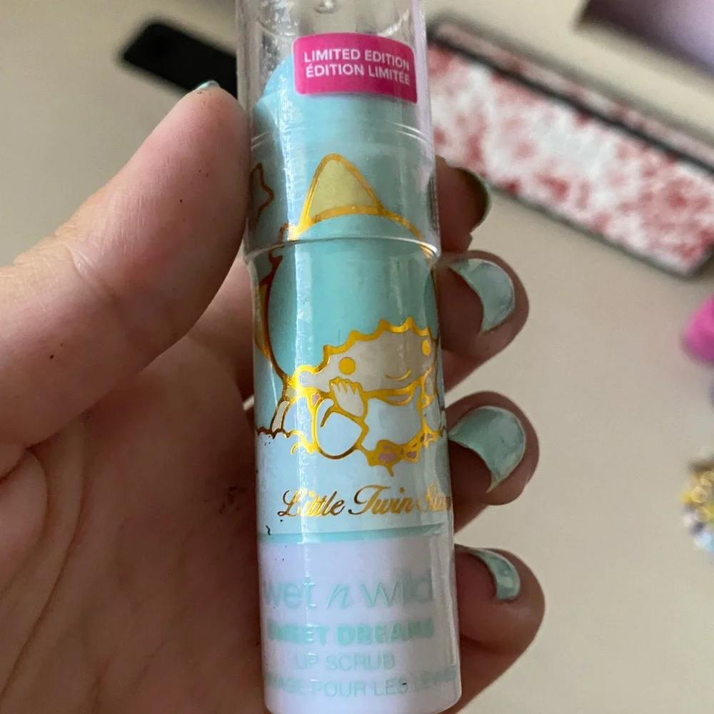NWT limited edition Sanrio Little Twin Stars Kiki Sweet Dreams Lip Scrub